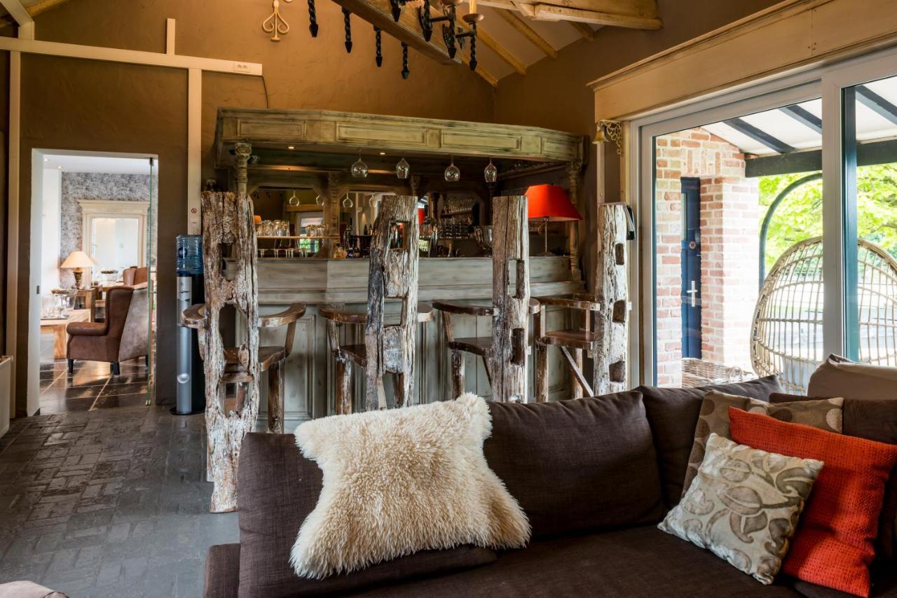 Een Prachtige En Luxueuze Vakantiewoning Dat Is Hof Leskensdaele Geraardsbergen Luaran gambar